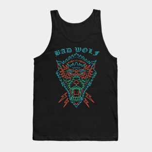 tattoo, bad wolf Tank Top